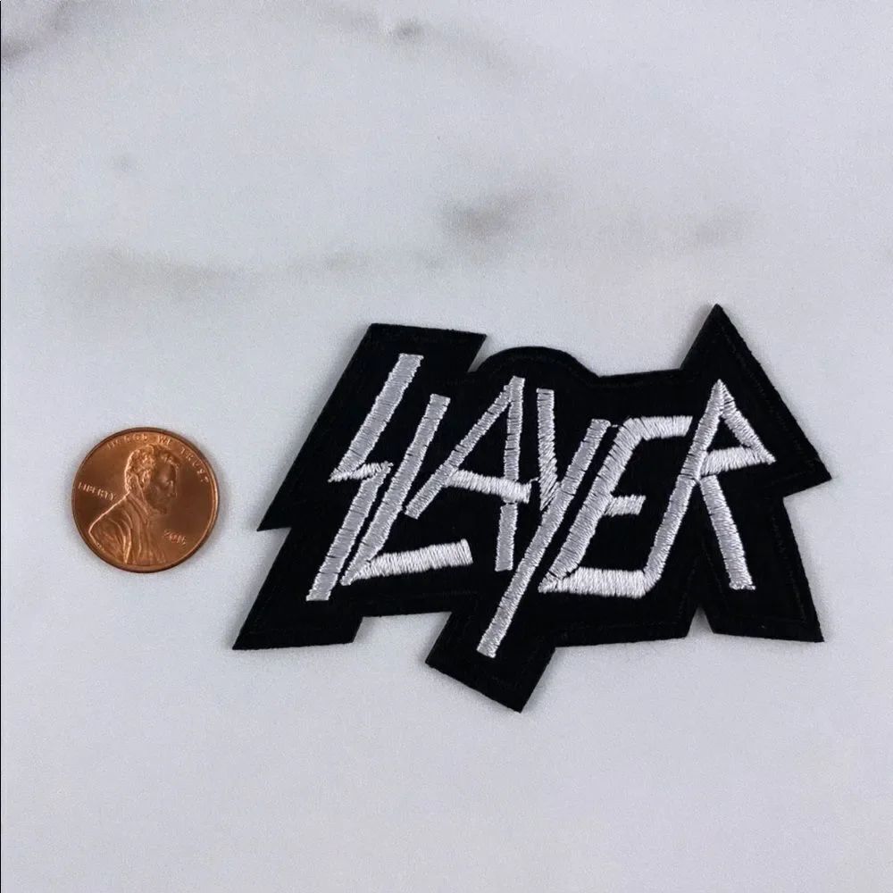 Slayer Band Embroidered Patch - Picture 2 of 3